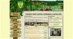 Desktop Screenshot of lhotka.cz
