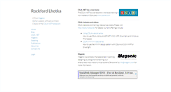 Desktop Screenshot of lhotka.net