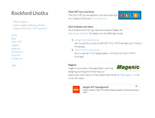 Tablet Screenshot of lhotka.net